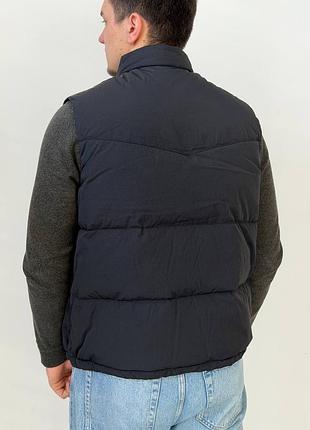 Чоловіча жилетка levis jet black - black , оригінал 4