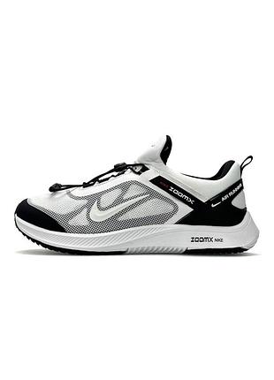 Кроссовки мужские nike air running white black