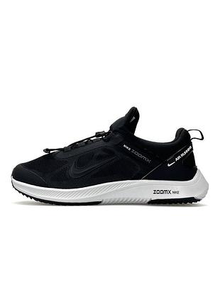 Кросівки чоловічі nike air running black white
