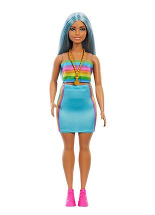 Кукла barbie "модница" в спортивном костюме топ-юбка (hrh16)