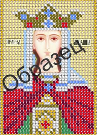 Ж — 215. схема для вишивання бісером на габардині свята ангеліна.