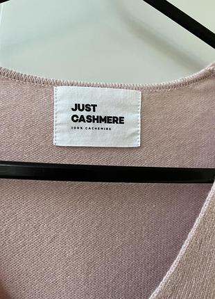 Кашеміровий джемпер, светр just cashmere 4