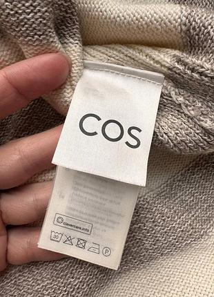 Свитер cos, р. xs (шерсть/хлопок) 4