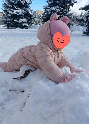 Комбінезон зимовий для дівчинки 2