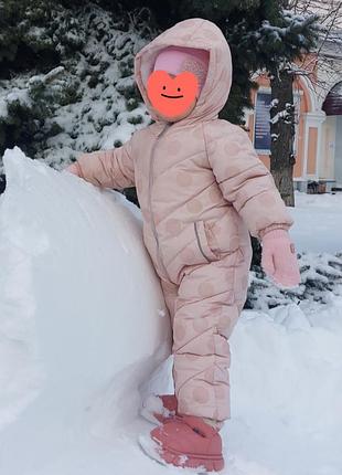 Комбінезон зимовий для дівчинки