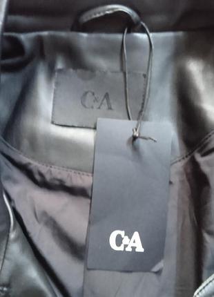 Куртка -косуха из экокожи бренда c&amp;a 3