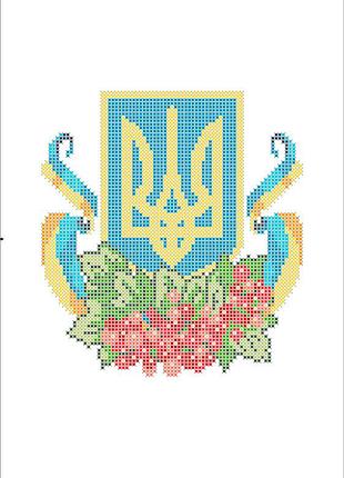 Фвс-124. термоналіпка для вишивки бісером або хрестиком