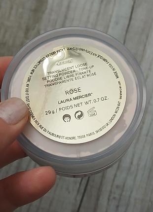 Нова пудра laura mercier translucent loose setting powder tone up rose 29 г 6