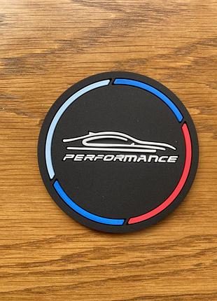 Автомобільний килимок у підстаканник bmw performance