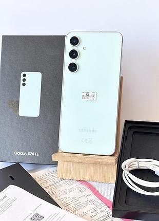 8/128gb samsung s24 fe офіційний! чек! відмінний стан!