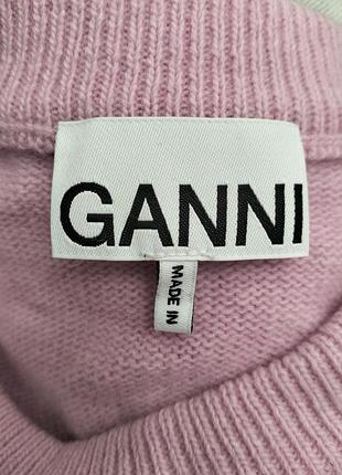 Свитер шерстяной ganni 3