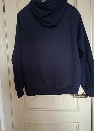 Худи темносиний oversize xl 3
