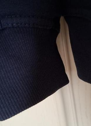Худи темносиний oversize xl 4