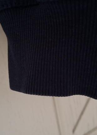 Худи темносиний oversize xl 5