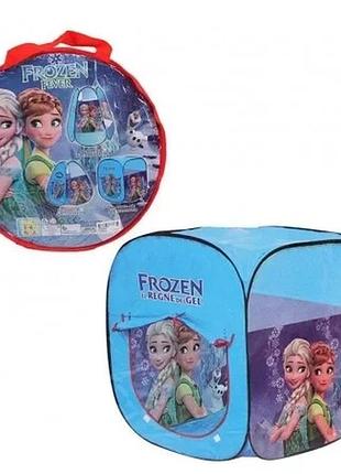 Намет дитячий bambi з принтом холодне серце frozen 72х72х82 см блакитний