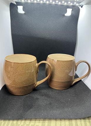 Керамічні чашки з серії pampas від англійського виробника denby.