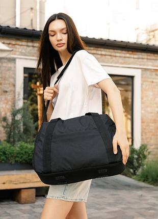 Спортивна сумка sambag vogue чорна