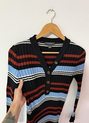 Міді плаття в рубчик primark🌿 3
