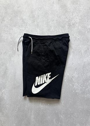 Шорти чоловічі nike big logo чорні, розмір s