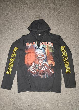 Худи с капюшоном iron maiden (merch)