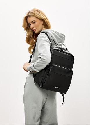 Женский рюкзак sambag zard mod черный