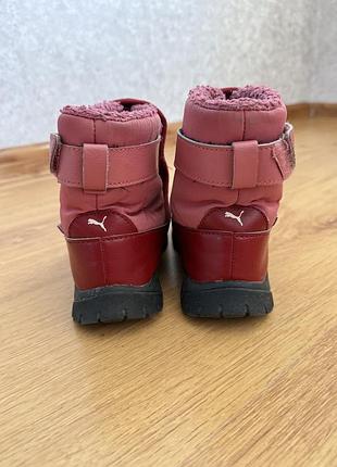Черевики зимові puma для дівчаток 3