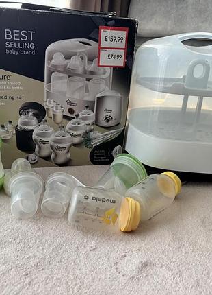 Стерилізатор tommee tippee паровий електричний