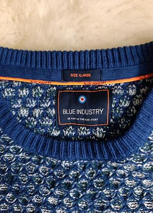 Чоловічий теплий светр від blue industry 2
