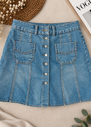 Джинсовая юбка 💙