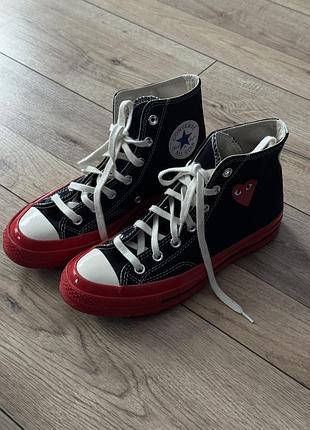 Comme des garçons play x converse chuck 70