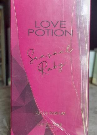 Япарфуми oriflame love potion sensual ruby