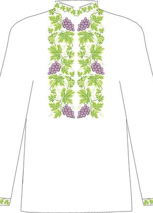 Чсв-4. заготовка чоловіча сорочка.
