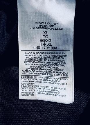 Двубортный плащ тренч gap 9