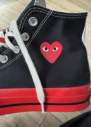 Comme des garçons play x converse chuck 70 3