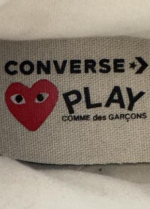Comme des garçons play x converse chuck 70 6