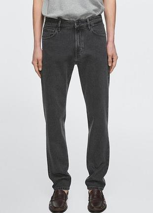 Джинсы мужские massimo dutti tapered fit