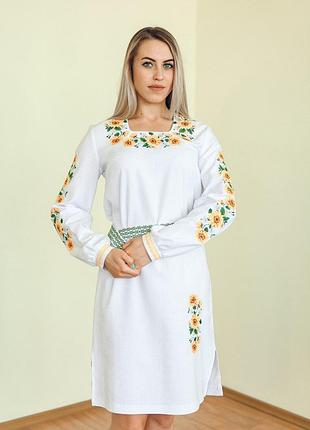 Жіноче плаття квіти сонця 46