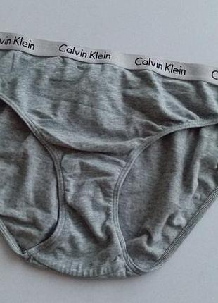 Женские трусики слипы, бразилиана calvin klein размер l