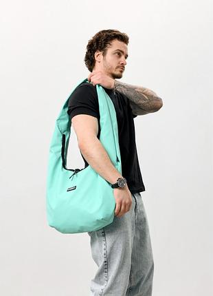 Чоловіча сумка sambag hobo weave м'ята