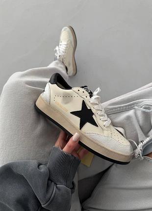 Кросівки golden goose | ggdb ballstar golden cream premium