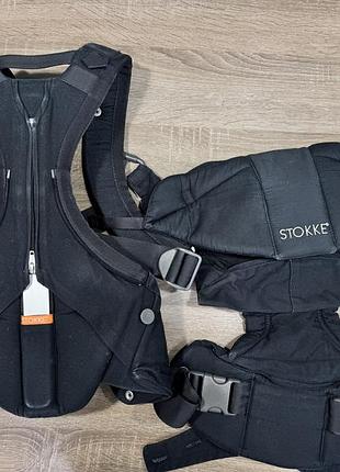 Ерго-рюкзак stokke mycarrier чорний