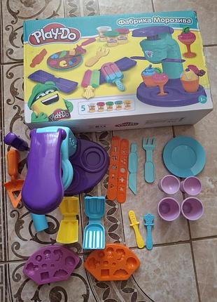 Набір для ліплення play-doh фабрика морозива