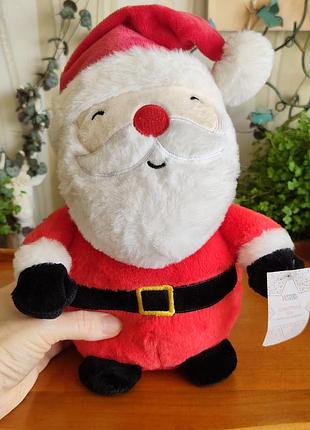 Мягкая игрушка санта клаус george home christmas toy новогодняя