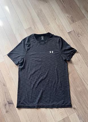 Чоловіча футболка under armour сіра