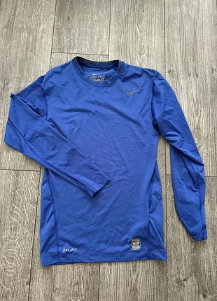 Термобілизна чоловіча nike pro combat синя