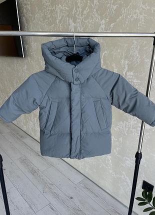 Дитяча зимова куртка пухова zara