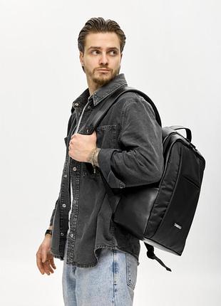 Чоловічий рюкзак sambag zard х комбінований чорний