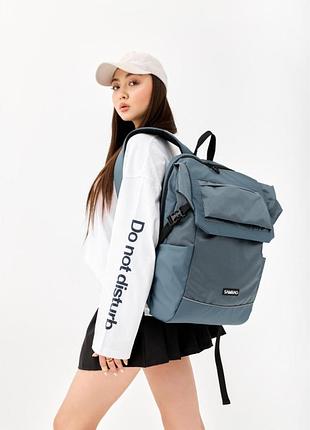 Женский рюкзак sambag aura l голубой