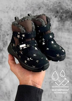 Зимние ботинки для девочки bartek brtktex waterproof 11033104, размер 28 (18,6 см.)