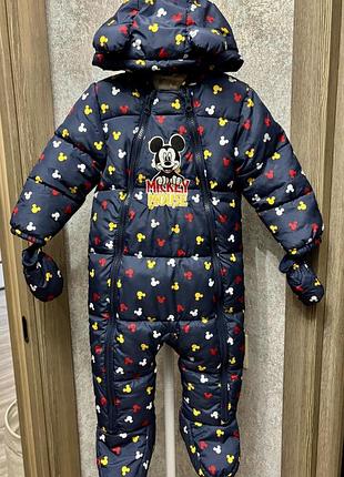 Зимовий комбінезон disney baby 12-18 міс, 86 см